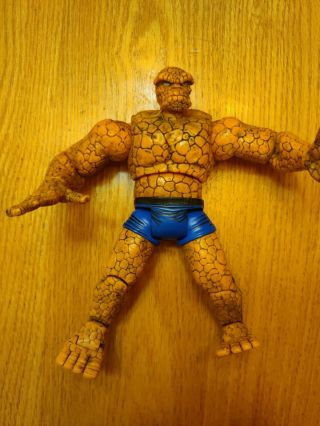 2002 Toybiz Marvel Legends Fantastic Four The Thing 7 1/2 " Action Figure