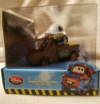 Disney Store Pixar Cars Toon UFM Unidentified Flying Mater DieCast 2 Car Set 3