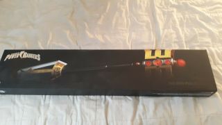 Power Rangers Zeo Legacy Golden Power Staff Complete Bandai Roleplay Gold Ranger