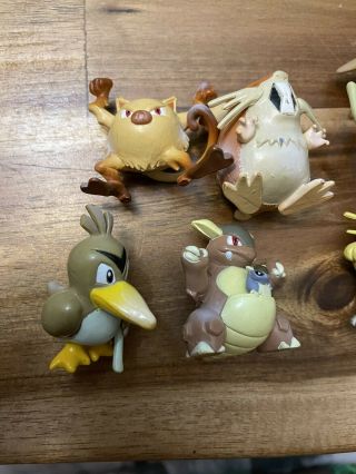NORMAL PACK pokemon tomy authentic figures mankey farfetchd meowth kabutops 90s 2