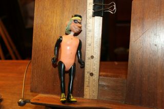 Vintage 1976 Remco Mcdonalds Hamburglar Action Figure Doll No Clothes