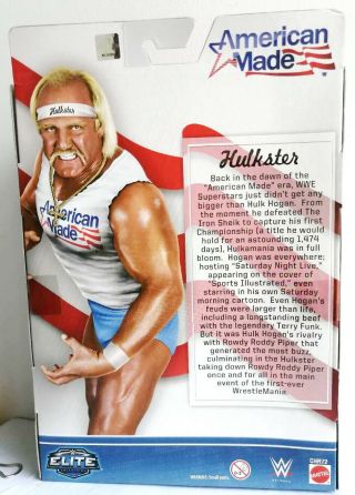 WWE Mattel Elite HULK HOGAN Ringside Collectibles USA Exclusive Figure 2