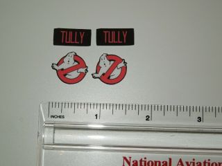 Custom Order 1/6 Scale Ghostbusters Tully Fabric Patches For Action Figures