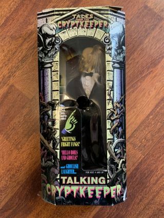Vintage Tales From The Crypt,  Talking Cryptkeeper,  Tuxedo,  Mib,  Doll