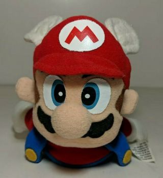 Vintage 1997 Bd&a Nintendo Mario 64 Flying Mario Bean Bag Plush Wing Cap