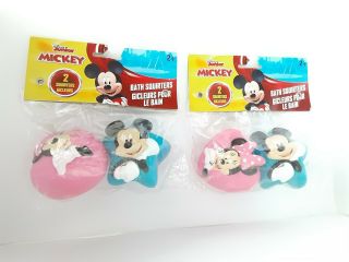 Disney Junior Mickey Mouse Bath Squirters.  Bundle Of Two.