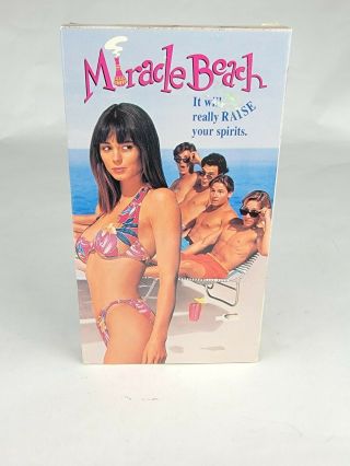 Vintage Miracle Beach Vhs Movie 1992 Good