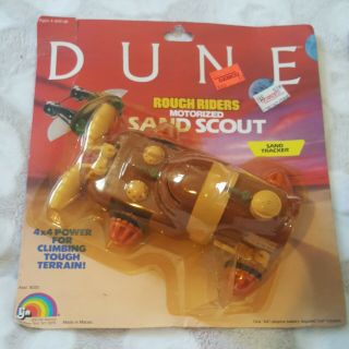 Vintage (2) Ljn Dune Rough Riders Sand Scout Sand Tracker Vehicle