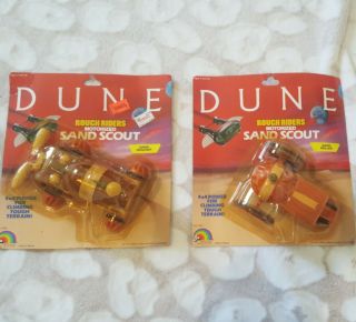 Vintage (2) LJN Dune Rough Riders Sand Scout Sand Tracker Vehicle 3