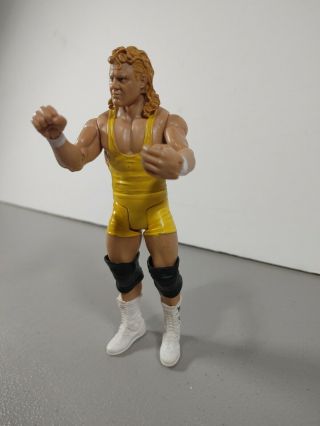 Rare Curt Hennig Mr.  Perfect WWE Wrestling Action Figure 2011 Yellow 7 