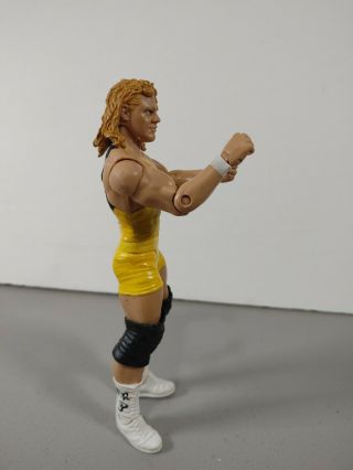 Rare Curt Hennig Mr.  Perfect WWE Wrestling Action Figure 2011 Yellow 7 