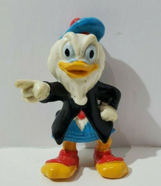 Vintage 1986 Applause Disney Ducktales Flintheart Glomgold Pvc Figure