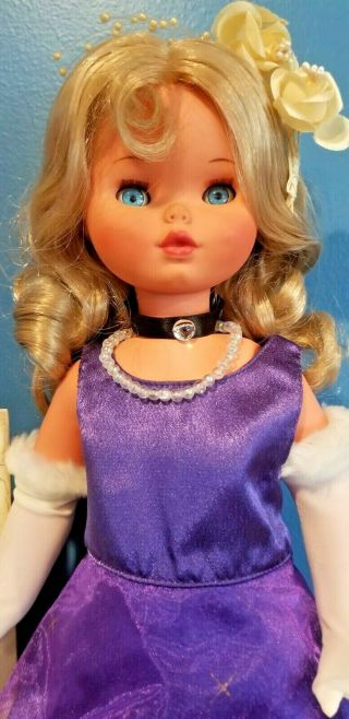12” Vintage Furga Blonde Italian Doll 1960’s Adorable Eyes