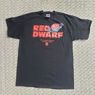 Red Dwarf 10th Anniversary Marathon Sci Fi Graphic Vtg T Shirt 1998 Seattle Xl