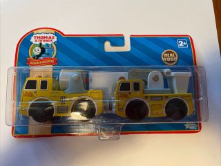 Sodor Power Crew Thomas Tank Engine Wooden Train Learning Curve Lorry Picker