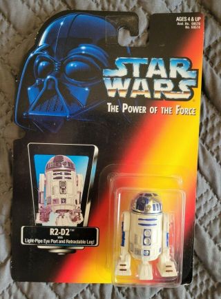 Kenner Star Wars Power Of The Force R2 - D2 Red Card Action Figure