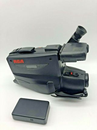 Vintage Rca Cc4251 Autoshot 32x Zoom Vhs Camcorder W/ Battery - No Charger -