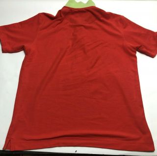 Vintage Karl Kani Gold Red Green Short Sleeve Polo Shirt Mens Size 2XL XXL 2