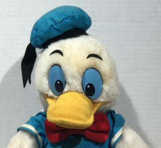 VTG Donald Duck Disneyland/Walt Disney World Plush California Stuffed Toys 1970s 2