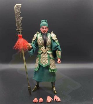 Romance Of The Three Kingdoms Guan Yu 1/12 Pvc Figure Model Toy