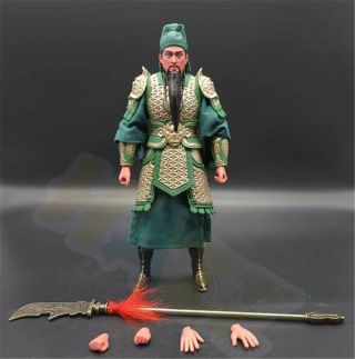 Romance of The Three Kingdoms Guan Yu 1/12 PVC Figure Model Toy 2