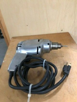 Vintage " Fury " Ram Tool Corporation Electric Power Drill 1/4 " Model F - 1,  2 Amp
