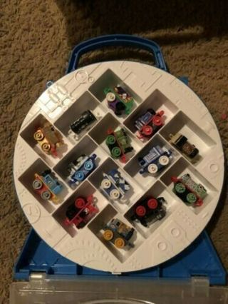 Full Thomas The Train And Friends Minis Carrying Case With 14 Engines