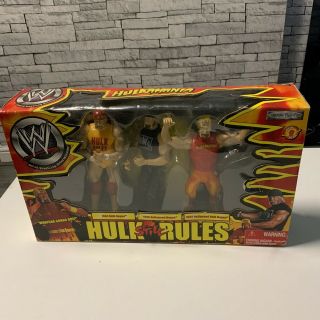 Wwe Hulk Still Rules Jakks Pacific 3 - Pack Hulk Hogan Wrestling Figure Box Set