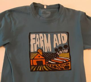 Farm Aid 2018 Vintage Medium T - Shirt Willie Nelson,  Neil Young,  Dave Matthews