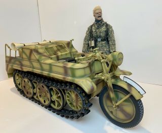 Dragon Wwii German Kettenkrad Vehicle For 1/6 Scale Figures