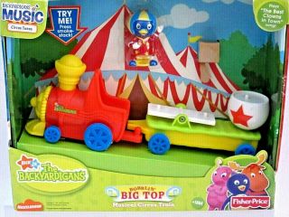 Backyardigans Musical Circus Bobblin Big Top Circus Train Fisher Price 2