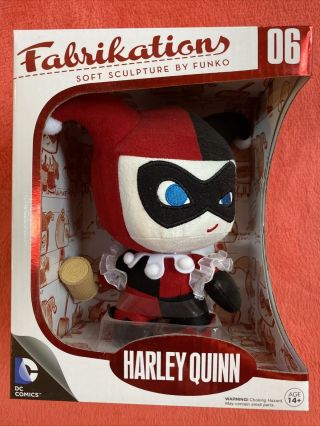 Funko Fabrikations Harley Quinn 06 Soft Sculpture Plush Toy Nib