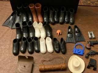 Vintage Gi Joe / 12 Inch Figure - Boots & Shoes & Accessories - 1960’s & 1970’s