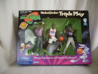 Warner Bros.  Space Jam 1996 Michael Jordan Triple Play Figure Set