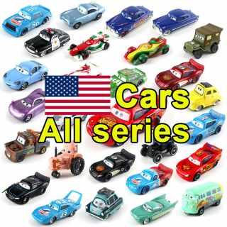 All Series Lightning Mcqueen Mattel Disney Pixar Cars 1:55 Diecast Model Car Toy