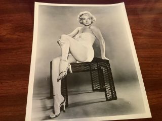 Marilyn Monroe Vintage Publicity Glossy 8x10 Photo 2