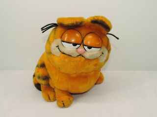 Vintage 1981 Dakin Garfield The Cat 10 " Plush Stuffed Animal