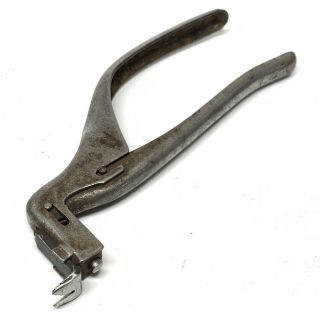 Vintage Bi - Ped Upholstery Tack Staple Remover Puller Tool Pliers