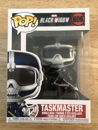 Funko Pop Movies: Black Widow - Taskmaster With A Bow Vinyl Figure