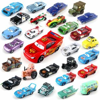 All Series Lightning Mcqueen Mattel Disney Pixar Cars 1:55 Diecast Model Car Toy