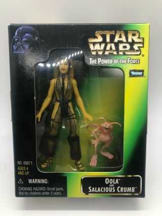Kenner Star Wars Potf Oola And Salacious Crumb Action Figure