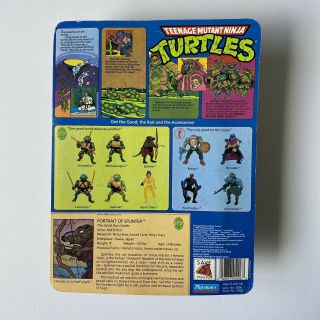 1988 Playmates Teenage Mutant Ninja Turtles Master Splinter Action Figure 2