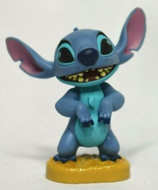 Disney Store Authentic Stitch Figurine Cake Topper Lilo Pvc Toy