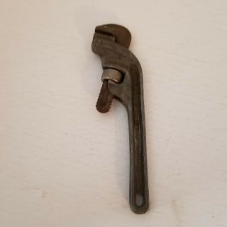 Vintage Rigid E10 Offset Angle Pipe Wrench,  Plumbing,  Pipe Fitting