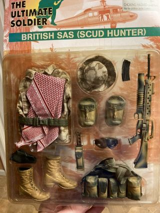 1:6 Scale 21st Century Toys Ultimate Soldier Weapons And Clothing Set Of 6