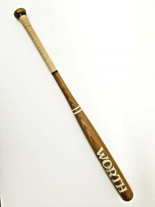 Vintage Worth Gorilla Wooden Official Softball Bat Model 496sb Tennessee 4 Usa