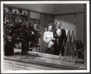 Robert Montgomery & Audrey Totter Film Noir Vintage Orig Photo Lady In The Lake