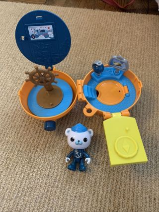 Fisher - Price Octonauts Captain Barnacles On The Go Pod For Octopod Playset