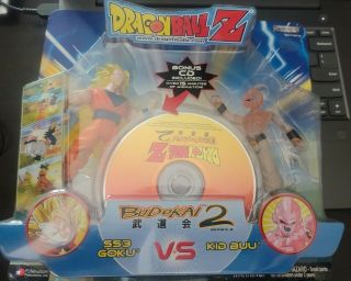 Jakks Pacific Dragonball Z Goku Ss3 Vs Kid Buu