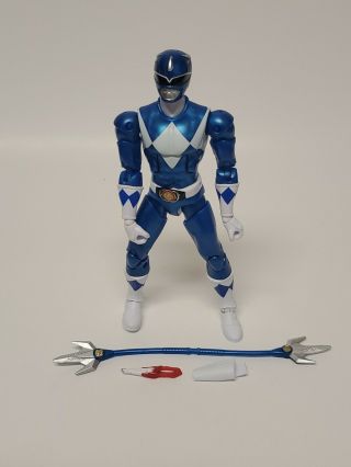 Power Rangers Legacy Metallic Blue Ranger Action Figure Bandai Limited Edition